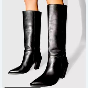 Rebecca Minkoff Santal Black Leather boot